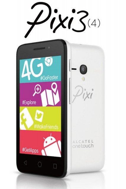 Alcatel Onetouch Pixi 3 (4.5 pulgadas)