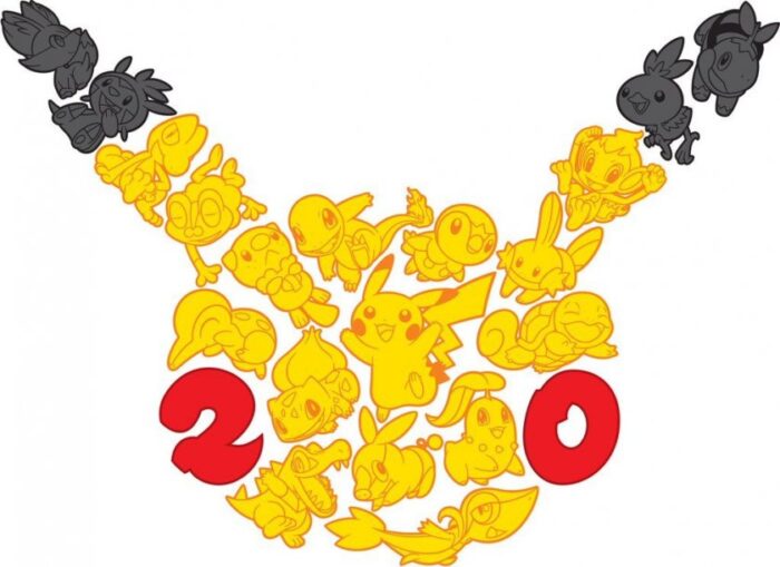 Logo de Pókemon 20° Aniversario