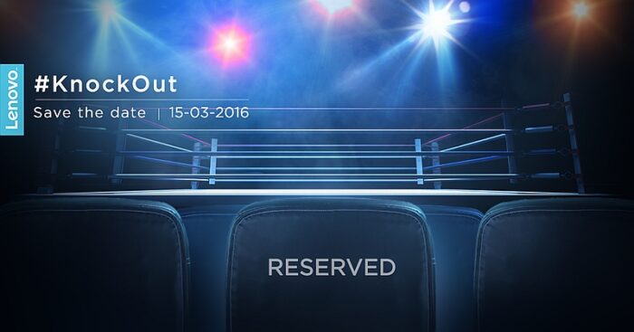 Lenovo Vibe K5 Plus poster de lanzamiento