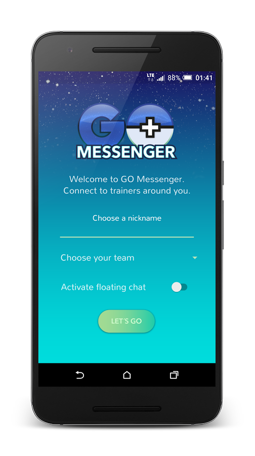 messenger for pokemon go