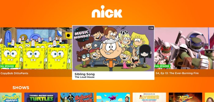 nickelodeon nick app android tv