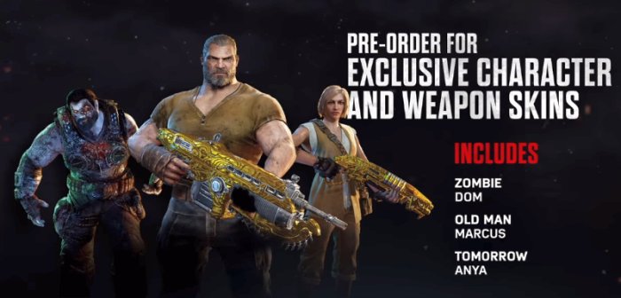 gears of war 4 trailer de lanzamiento