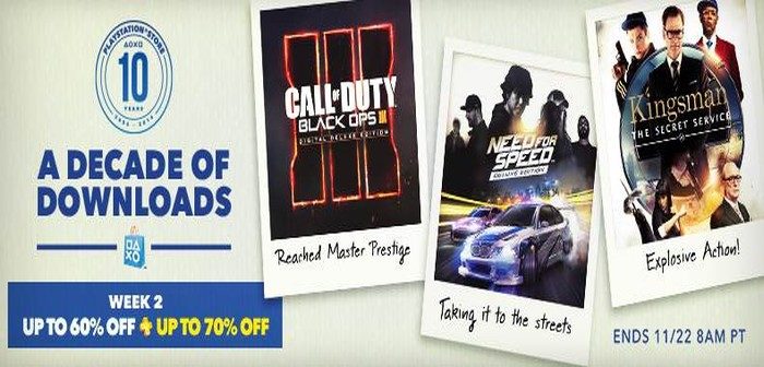 playstation store 10th annniversary