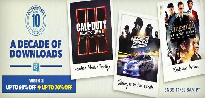 playstation store 10th annniversary