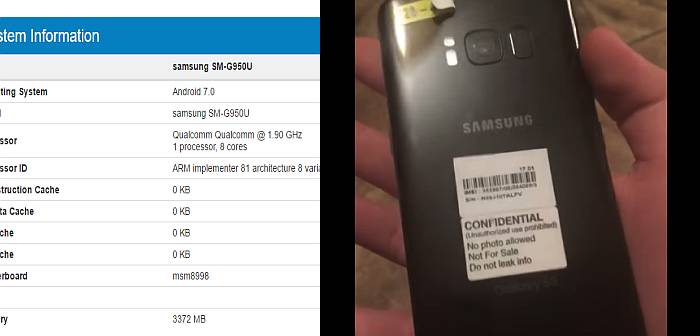 samsung galaxy s8 video