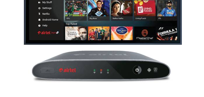 airtel internet tv