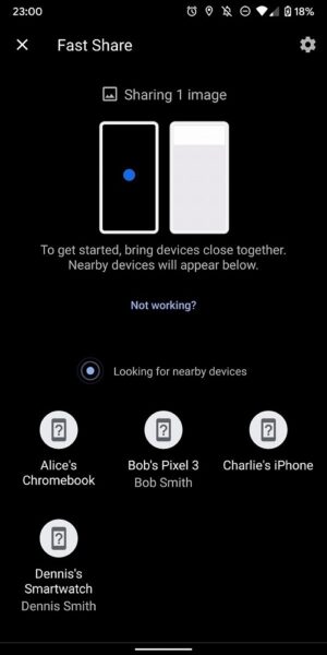 Conoce todo sobre la nueva versión filtrada de Android Fast Share