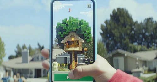 La nueva versión del Sandbox Minecraft soportará AR en tu iPhone