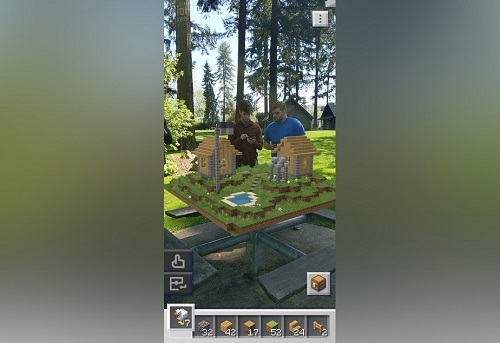 Permitirá sumergir más al jugador de Minecraft con sistema de construcción usando AR