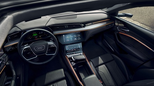 El Audi e-tron es totalmente electronico y perfecto para el sector salud en Noruega