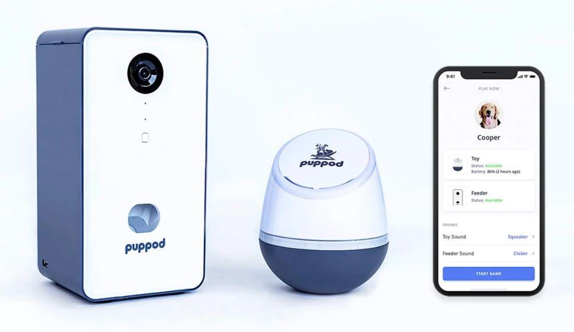 Puppod Rocker, la última tecnología en juguetes para mascotas
