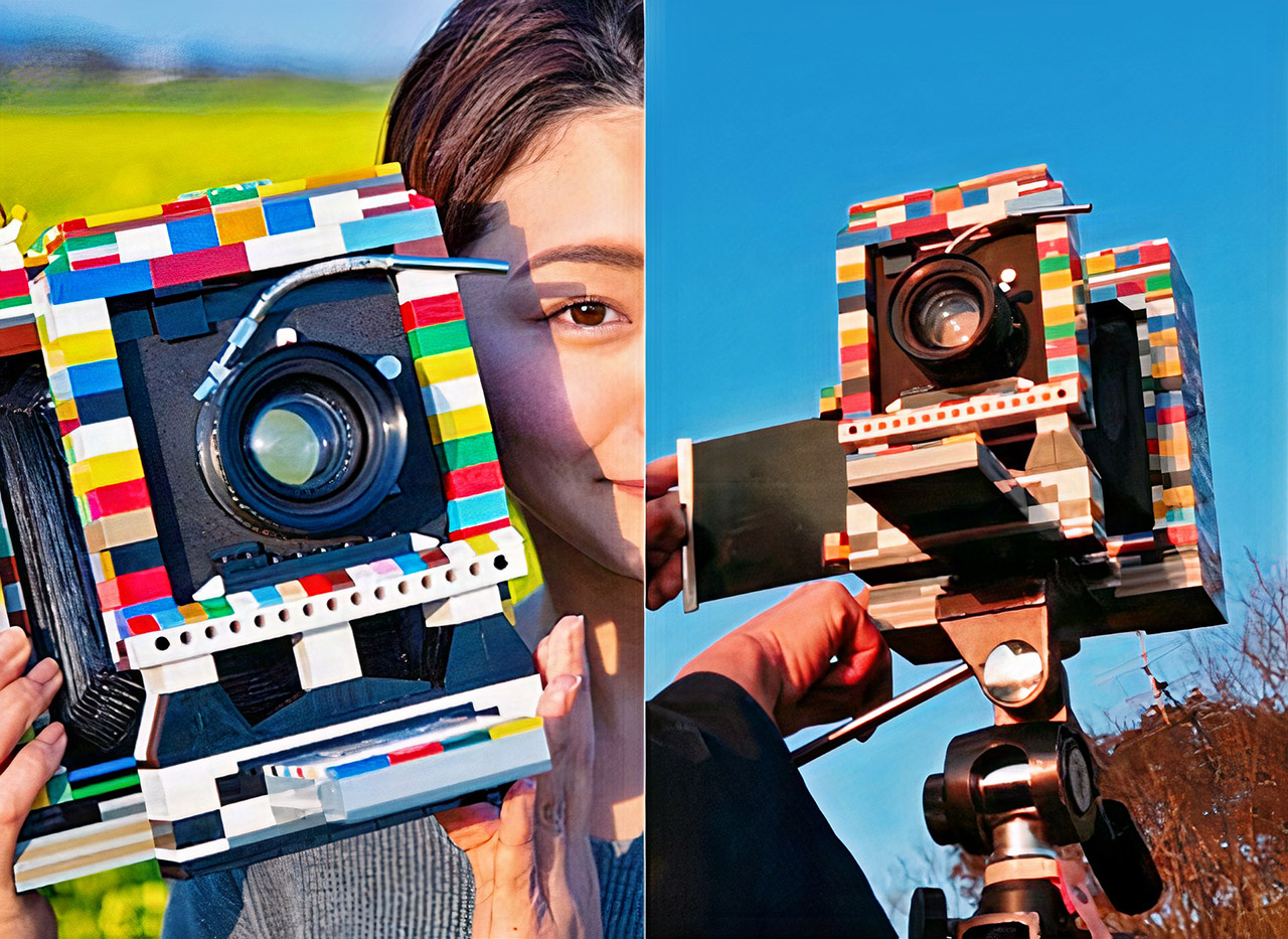 Fotógrafo construye una cámara funcional a partir de LEGO