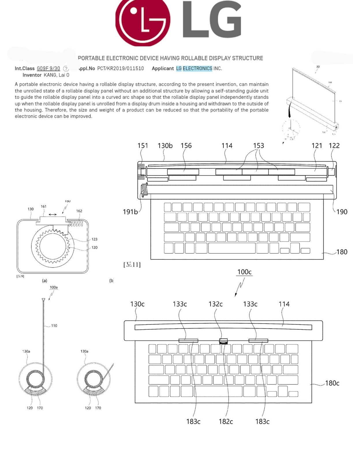 ¡Increíble! LG esta trabajando en una lapto enrollable con una pantalla flexible