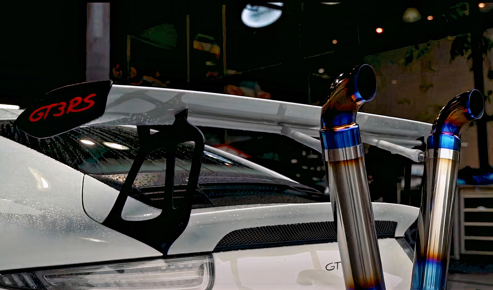 El Porsche 911 GT3 RS modificado posiblemente podría tener el sistema de escape estilo Bōsōzoku más diferente hasta ahora