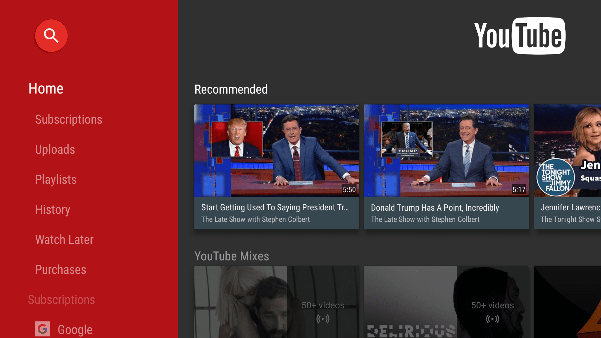 YouTube para Android TV actualiza su versión y permite streaming en 8k